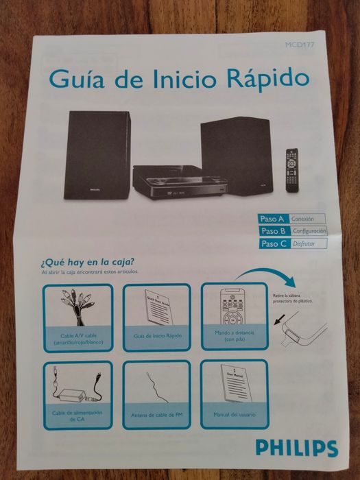 Philips CD / DVD Micro Theater MCD177