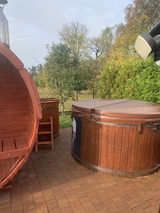 domek  nad jez. Długim  Okrągłe pow. Giżycko sauna, jakuzzi