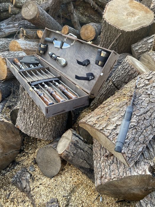 Набір шампурів на подарунок Чоловіку