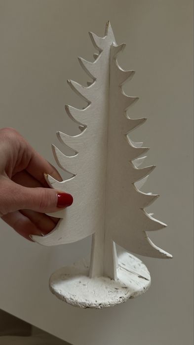 Деревʼяна ялинка 30 см +-