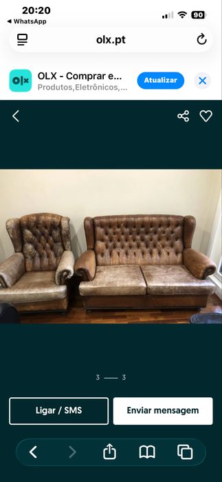 Vendo sofás vintage