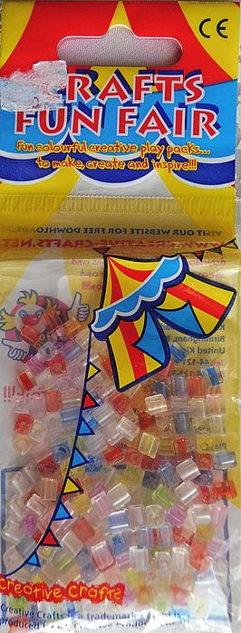 Koraliki do nawlekania różne 4 opakowania nowe