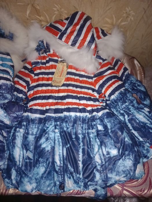 Куртка плащ для девочки