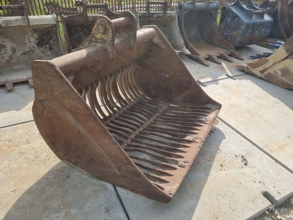 Łyżka ażurowa 150cm złącze Miller 80mm przesiewająca sortująca do koparki koparka. 160
