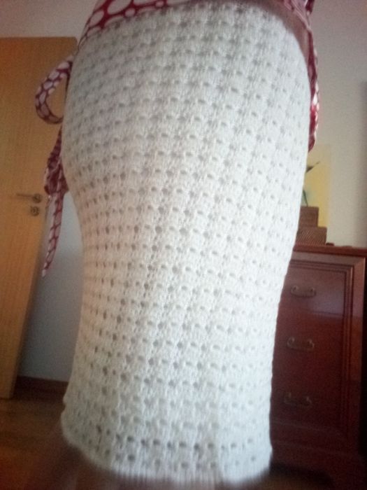 Venda saia crochet