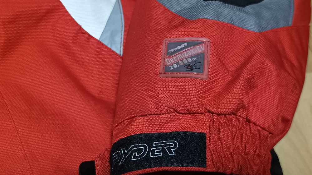 Męska kurtka SPYDER TITAN JACKET DERMIZAX-EV 20000 r.L czerwona