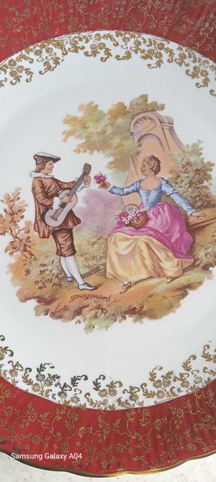 Продаю винтажные тарелки Handarbeit 22 KARAT GOLD HK BAVARIA Germany.