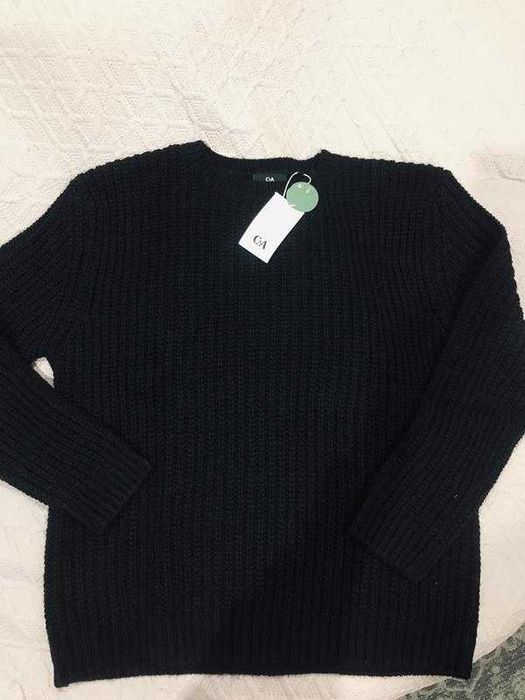 Светри c&a нові теплющі батали сірий та чорний німеччина 58-66