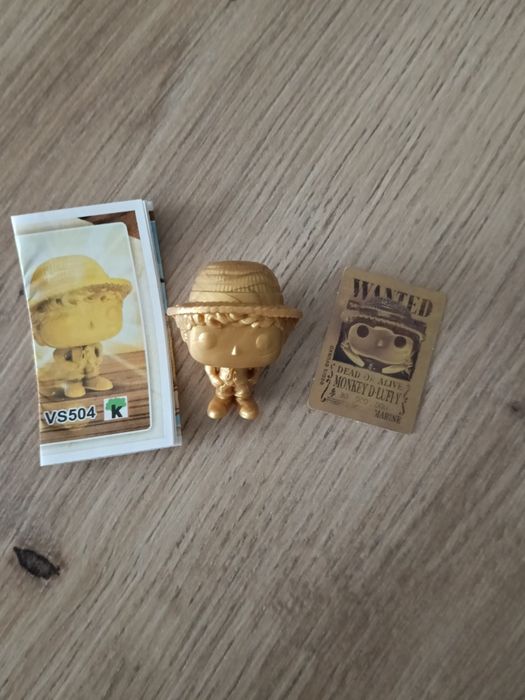 Gold Luffy One Piece Kinder joy