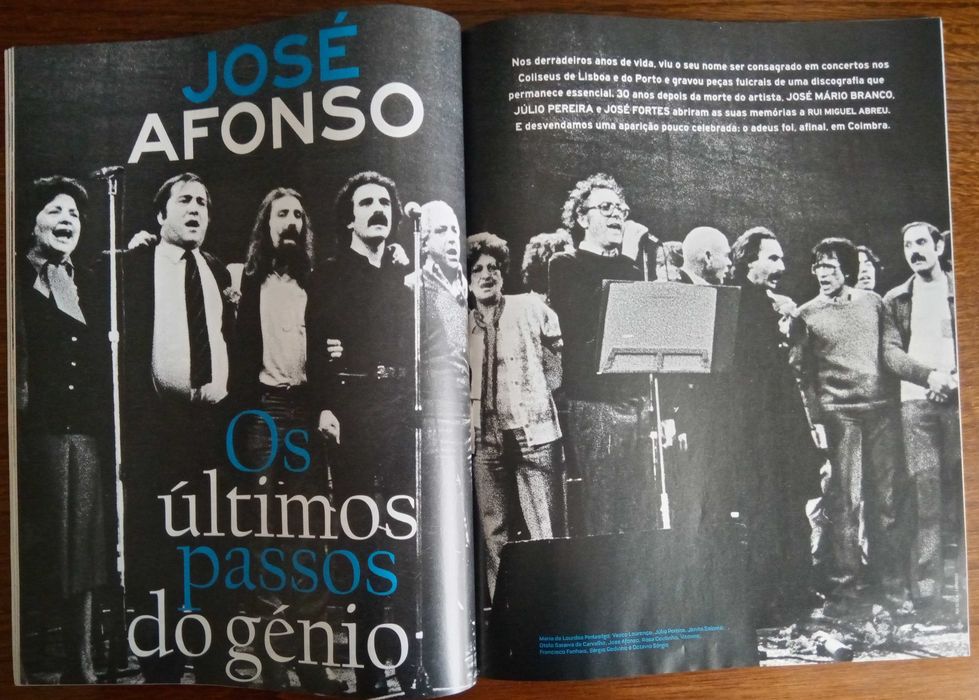 José Afonso	- - -		Blitz	- - - - -	Revista
