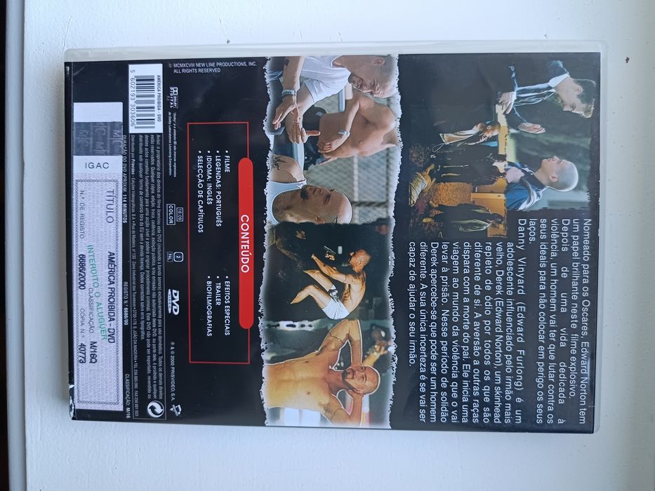 DVD América proibida