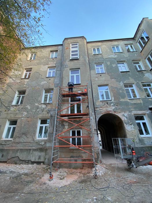 Naprawa wzmacnianie murów pęknięć ankrowanie darmowa wycena elewacje