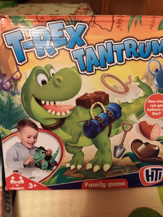 дитяча настільна гра на баланс HTI T-Rex Tantrum