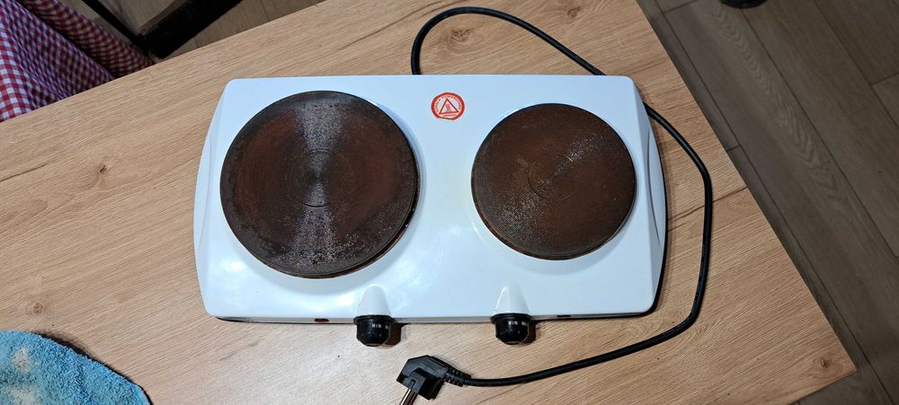 Kuchenka elektryczna dwupalnikowa