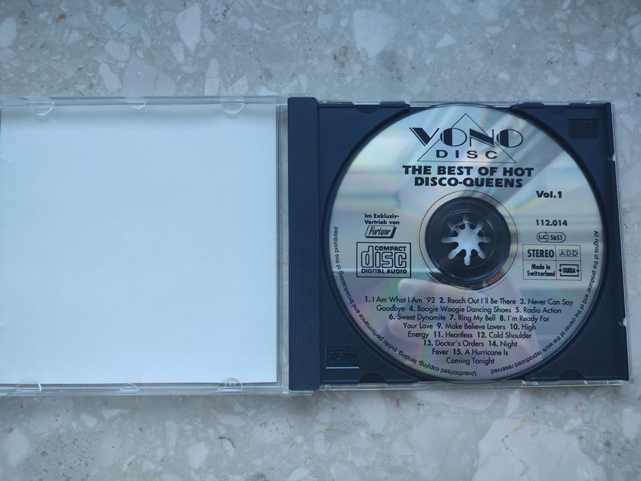 Płyta CD the best of hot Disco Queens vol. 1