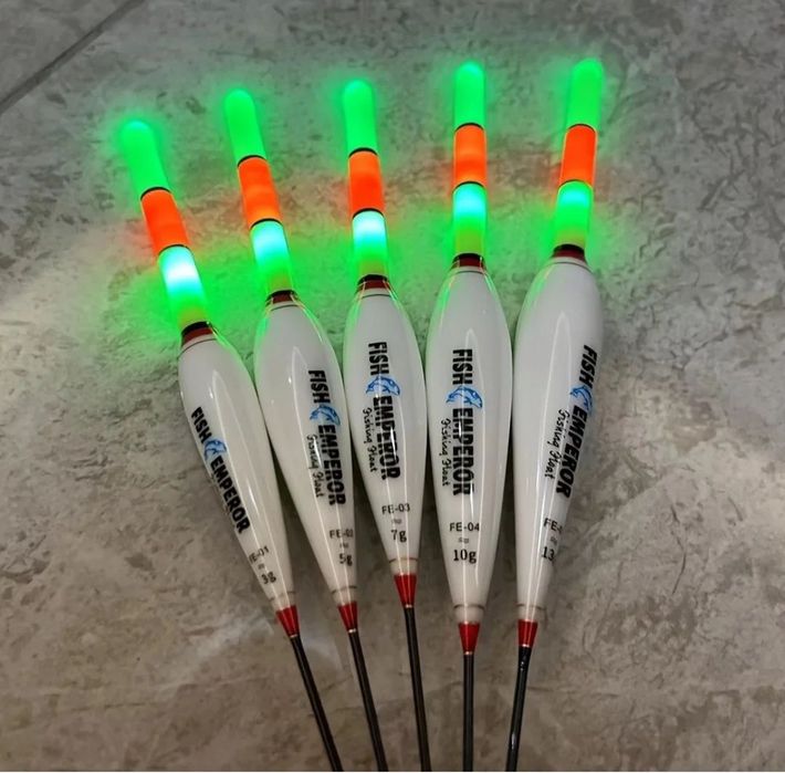 Spławik świecący LED 13g, przelotowy