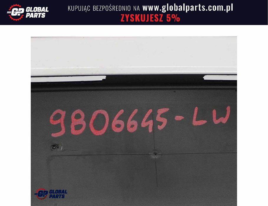Mini Countryman R60 Tylny Zderzak PDC Light White