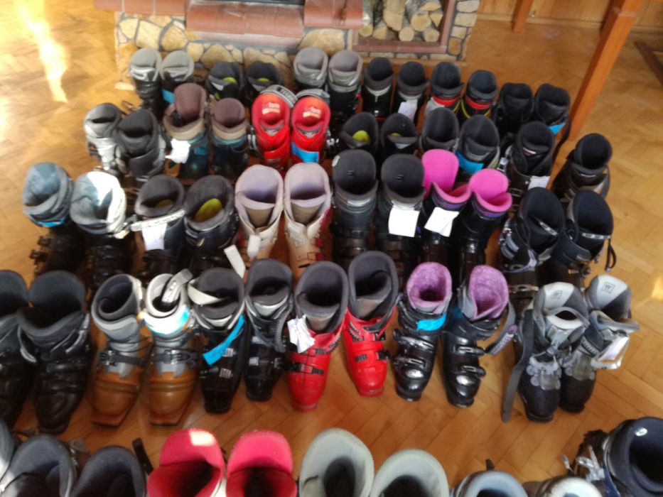 narty różne długości TANIO