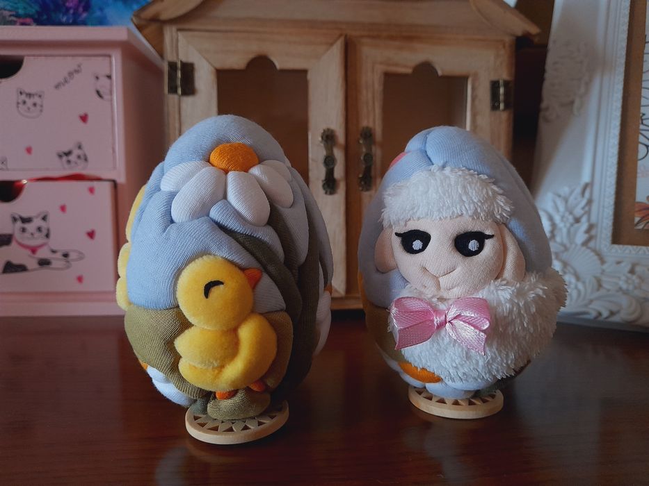 Jajka kimekomi pisanki wielkanocne