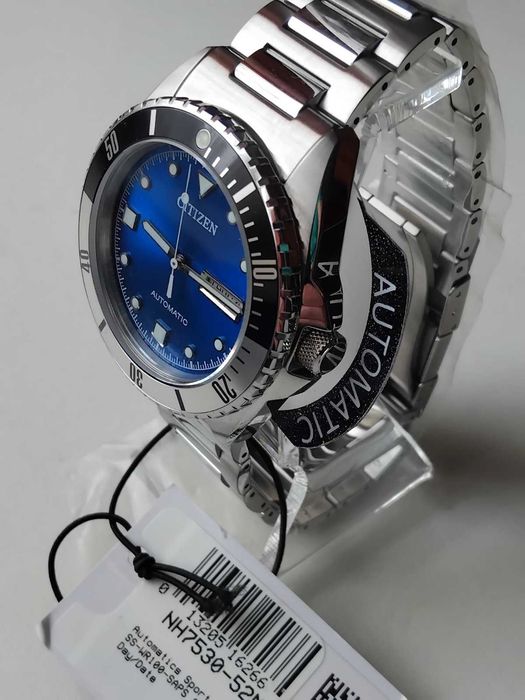 Новий Citizen Sport Automatic Blue Dial NH7530-52M оригінал