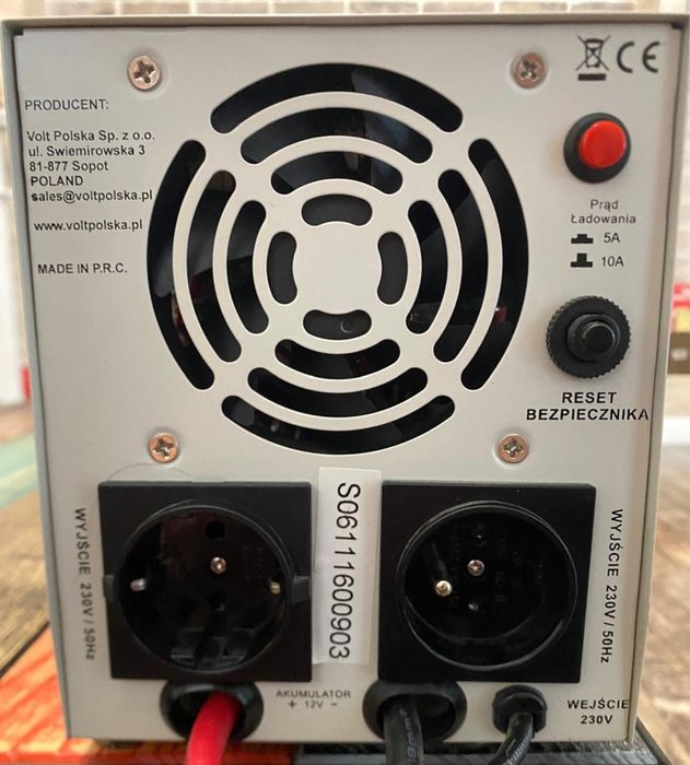 ДБЖ Volt Polska SINUS PRO 800 E