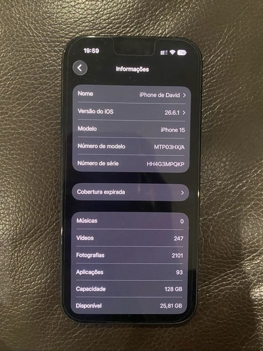 Iphone 15 128gb Preto