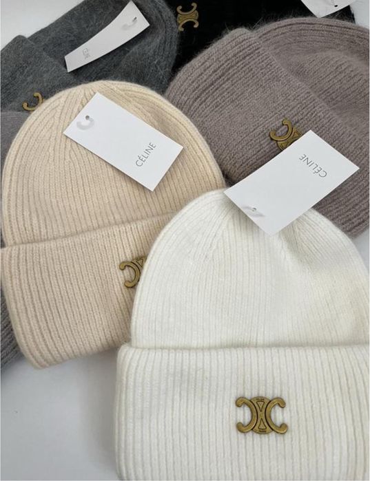 Шапка celune бежевая