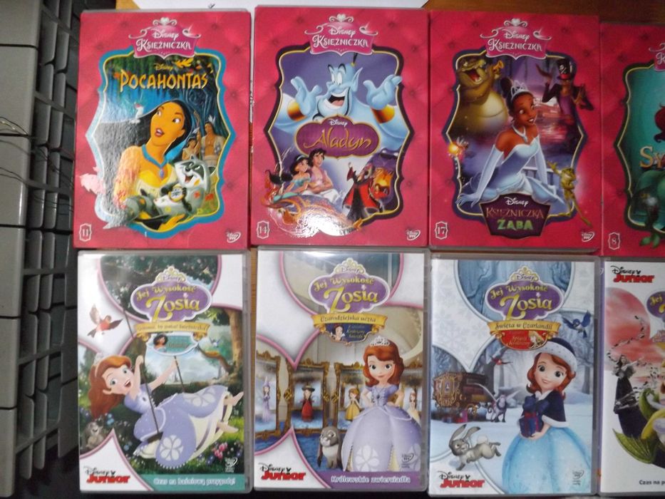 Jej wysokość Zosia dvd bajka disney film