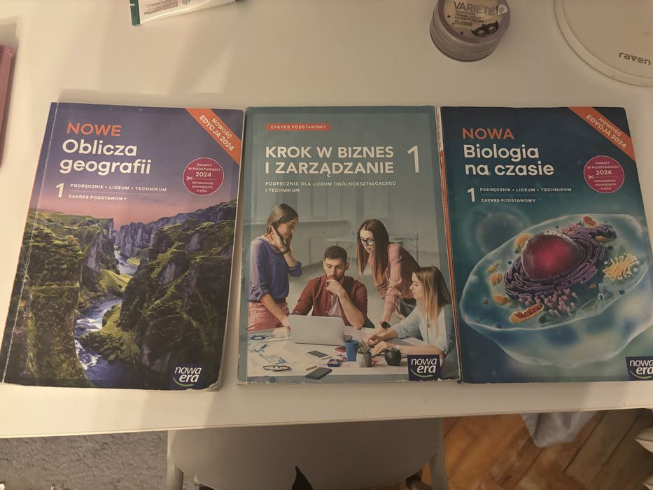 Podręczniki 1 klasa technikum