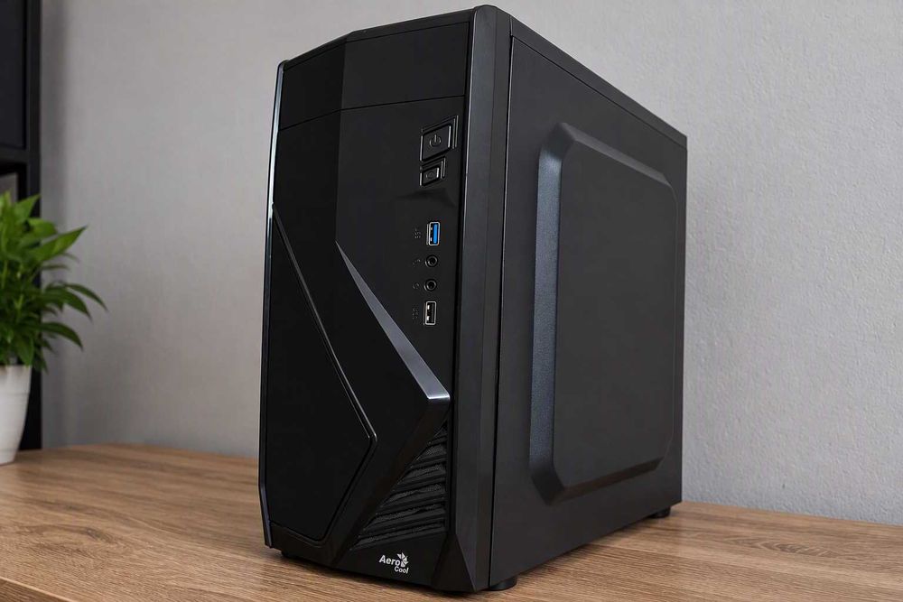 Ігровий/офісний ПК Ryzen 5 5600G, B550, 12 ГБ DDR4, SSD 240 ГБ + HDD 1 ТБ, Windows 11