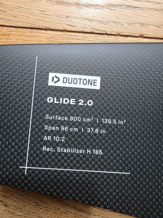 Foil Zestaw Duotone Glide 2.0 D/LAB 900cm + Stabilizator H185 Wingfoil