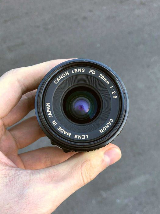 Обєктив Canon FD 28mm f/2.8