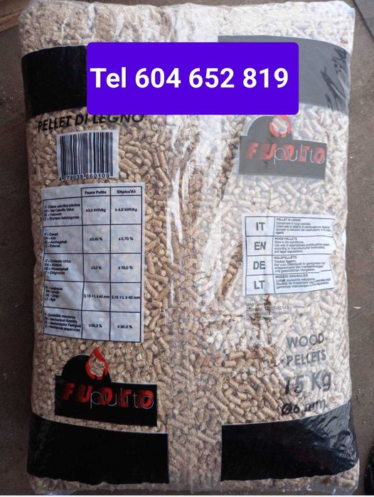 PELLET Sosnowy PULITO PREMIUM taki jak OLCZYK  6 mm Świetny Produkt