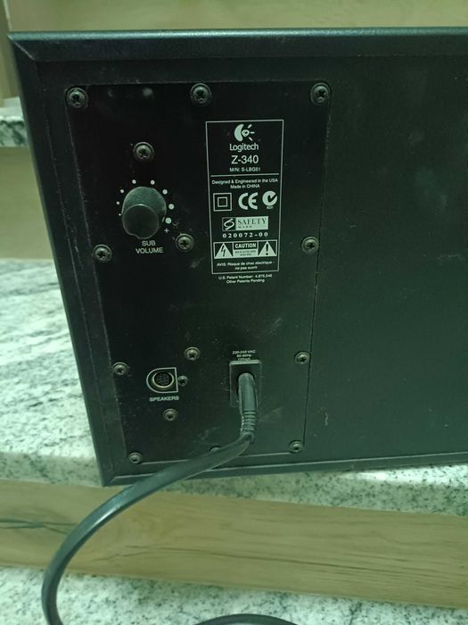 Subwoofer Logitech z 340