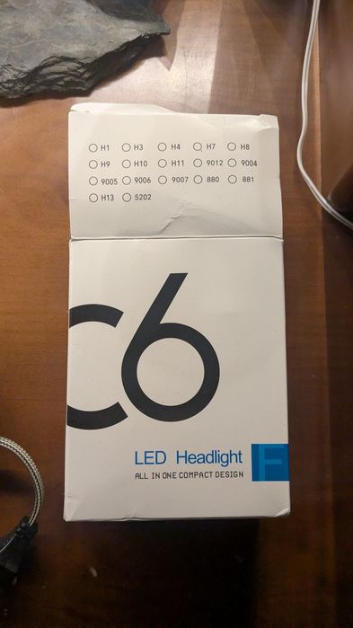 Lâmpadas led H4 carro