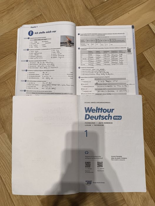 Welttour Deutsch neu 1 - zestaw podręcznik + ćwiczenia