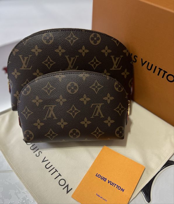 Косметичка Louis Vuitton Cosmetic Pouch PM Monogram Луи Виттон премиум