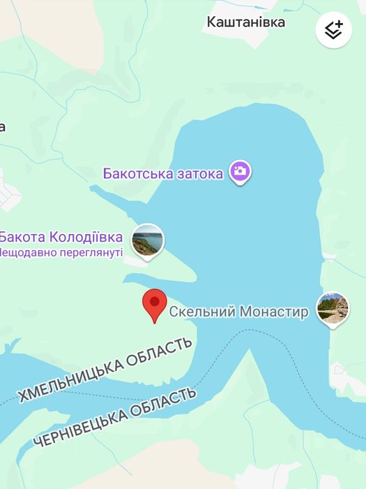 Продаж земельної ділянки на Бакоті, р. Дністер. Хмельницька обл.