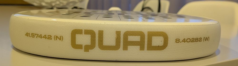 Raquete de padel QUAD Leopard