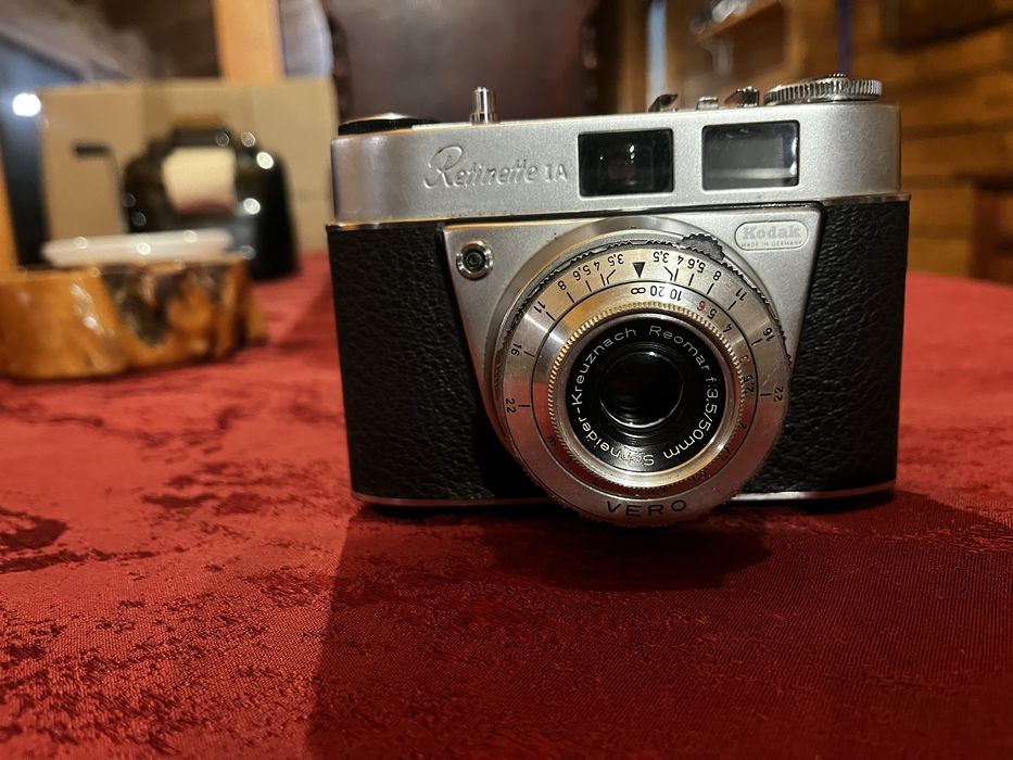 Antiga maquina fotografica kodak Retinette 1 A