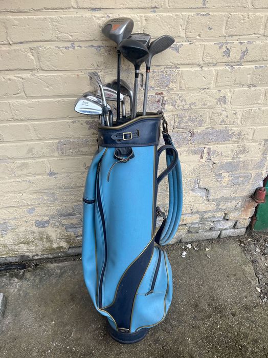 Zestaw 11 kijów golfowych + torba Slazenger