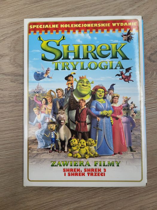 Shrek dvd trylogia  1-3