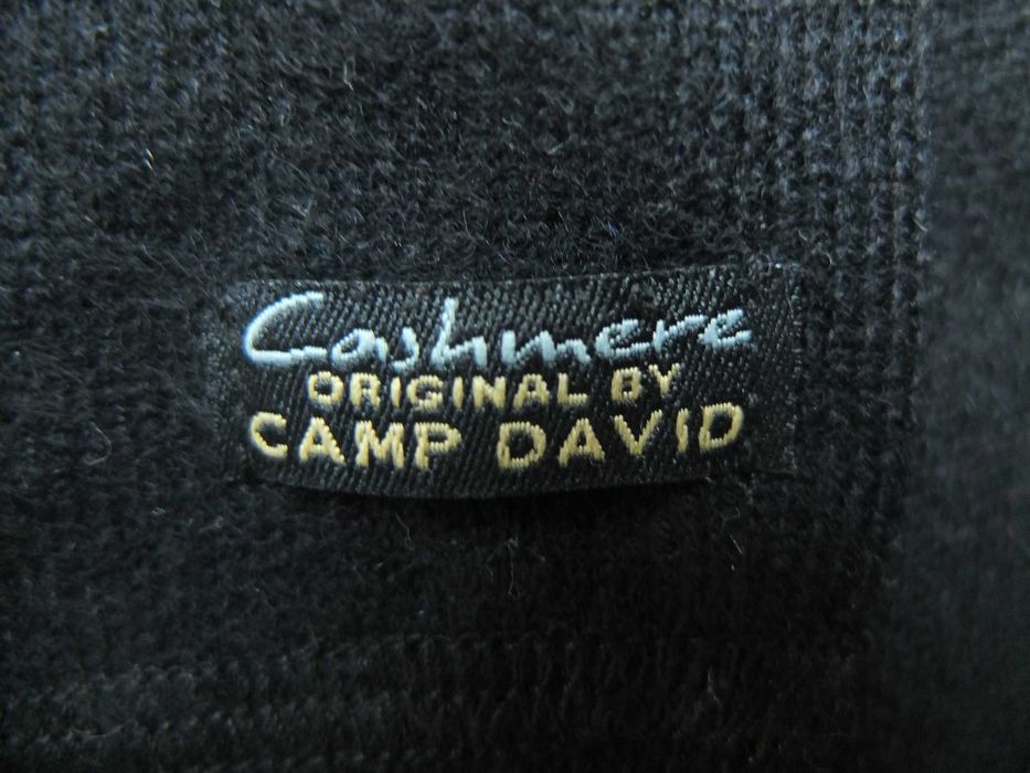 Szalik CAMP DAVID 100% Kaszmir  190X22