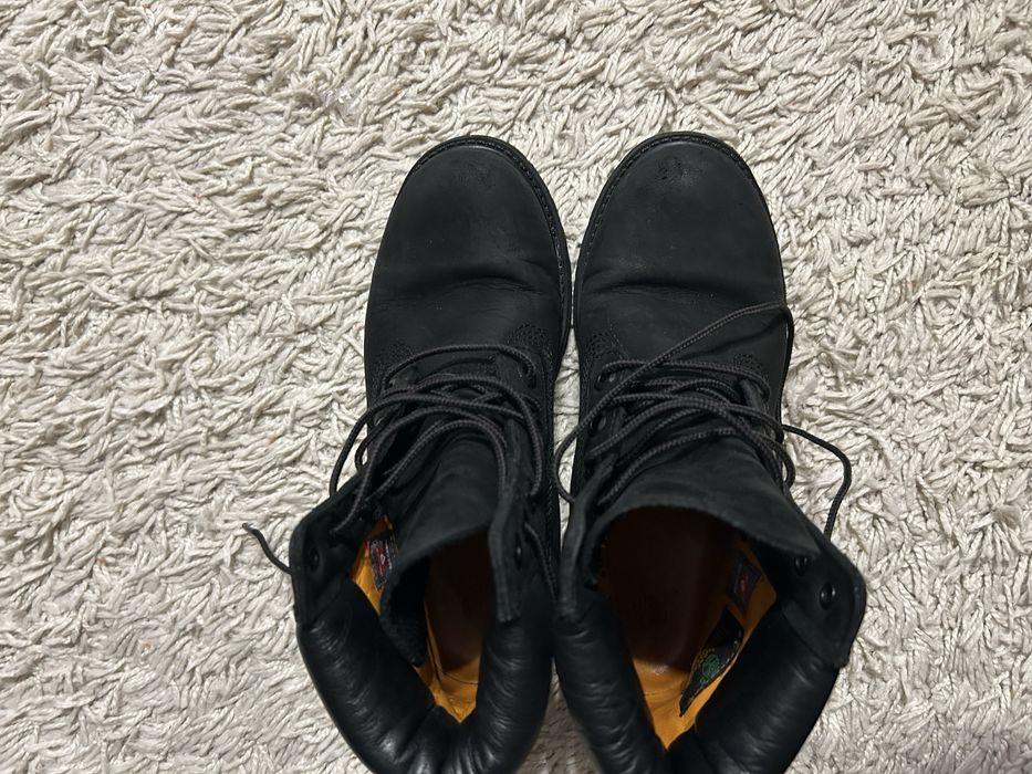 Buty Timberland skóra czarne r.36  trapery botki unisex