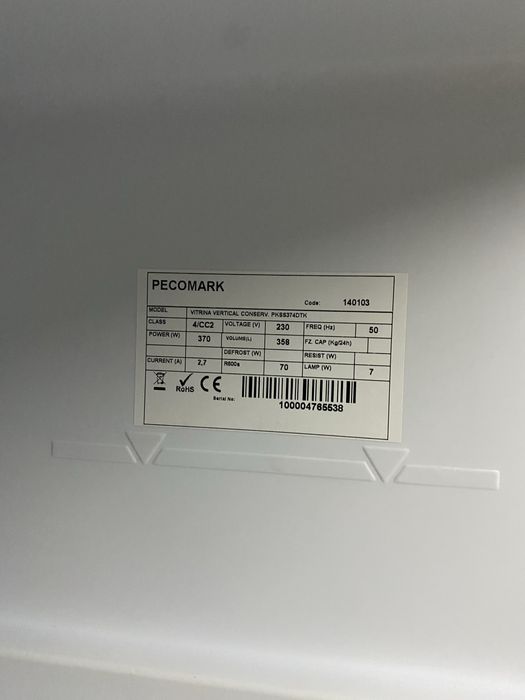 Arca vertical frigorifica