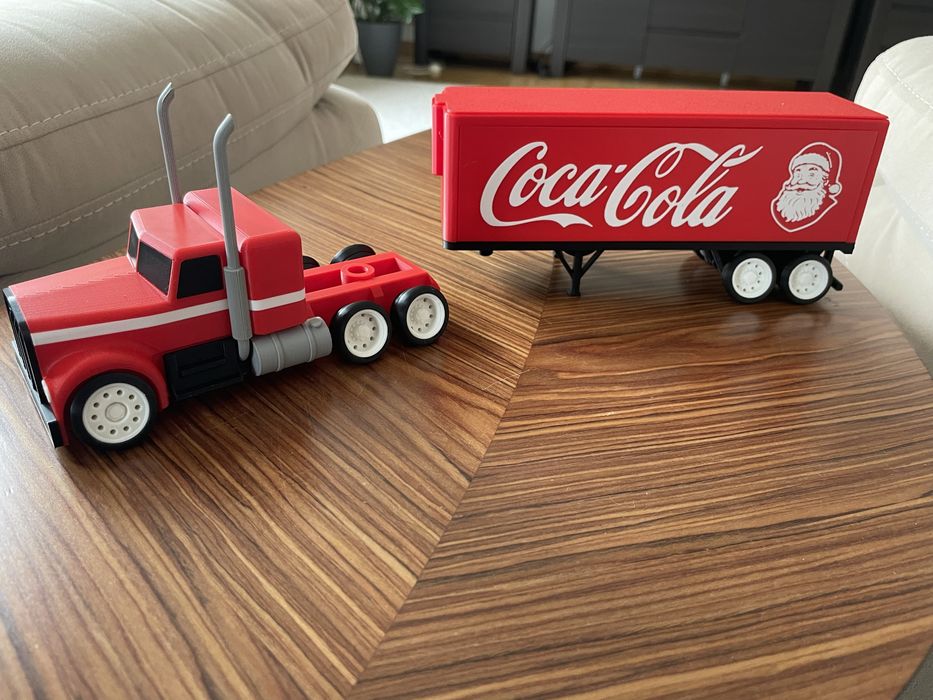 Ciężarówka coca cola, świateczna ozdoba, zabawka