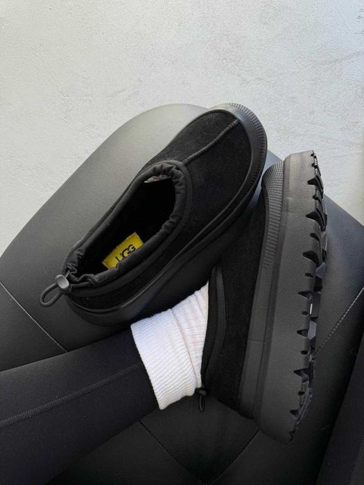 Сапоги UGG Tasman Weather Hybrid Black 36-45 Натур Замша! Новинка Зимы