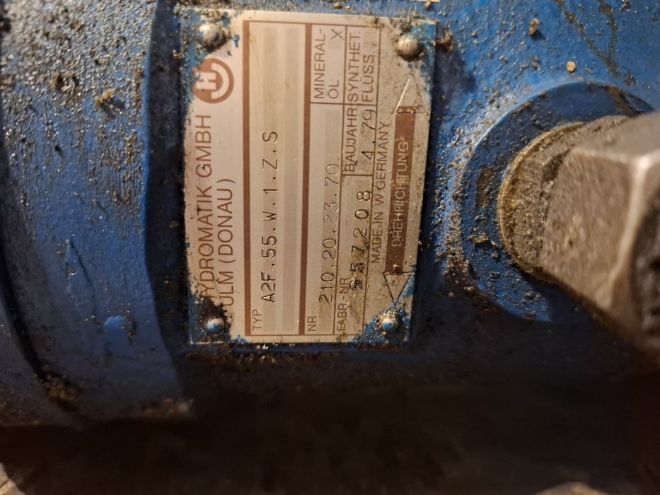 Silnik jazdy hydromatik A2F 55 hydromotor redukcje