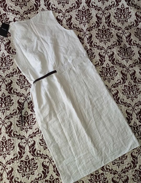 Сукня Massimo Dutti p.L платье оринінал бавовна льон хлопок лен