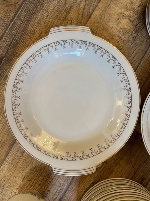 Serwis obiadowy Chodzież na 12 osob lata 60